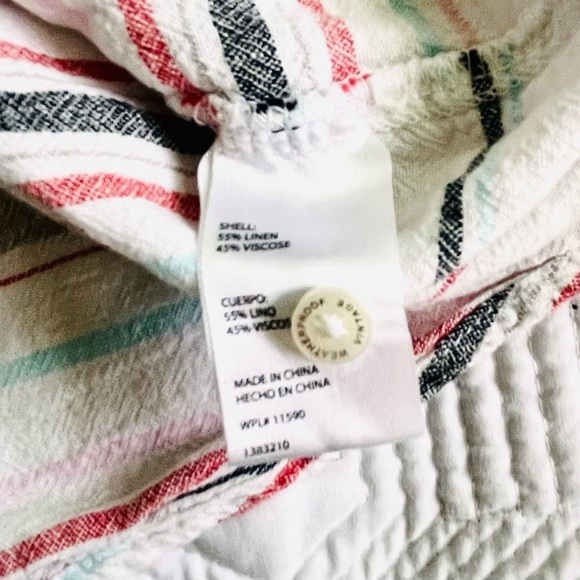 Weatherproof Vintage Tie Front Linen Shirt - Picture 4 of 6